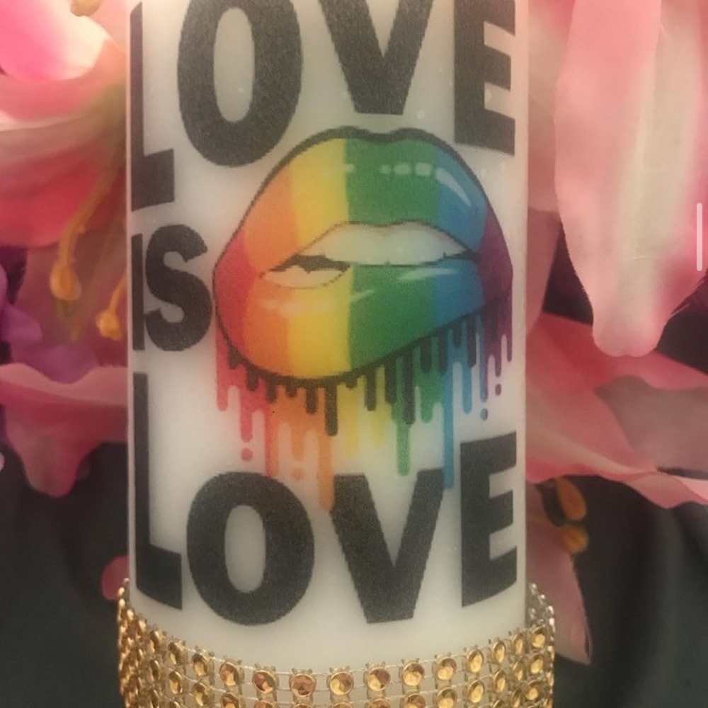 Personalized Pride candles